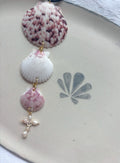 Calico Scallop Car Charm