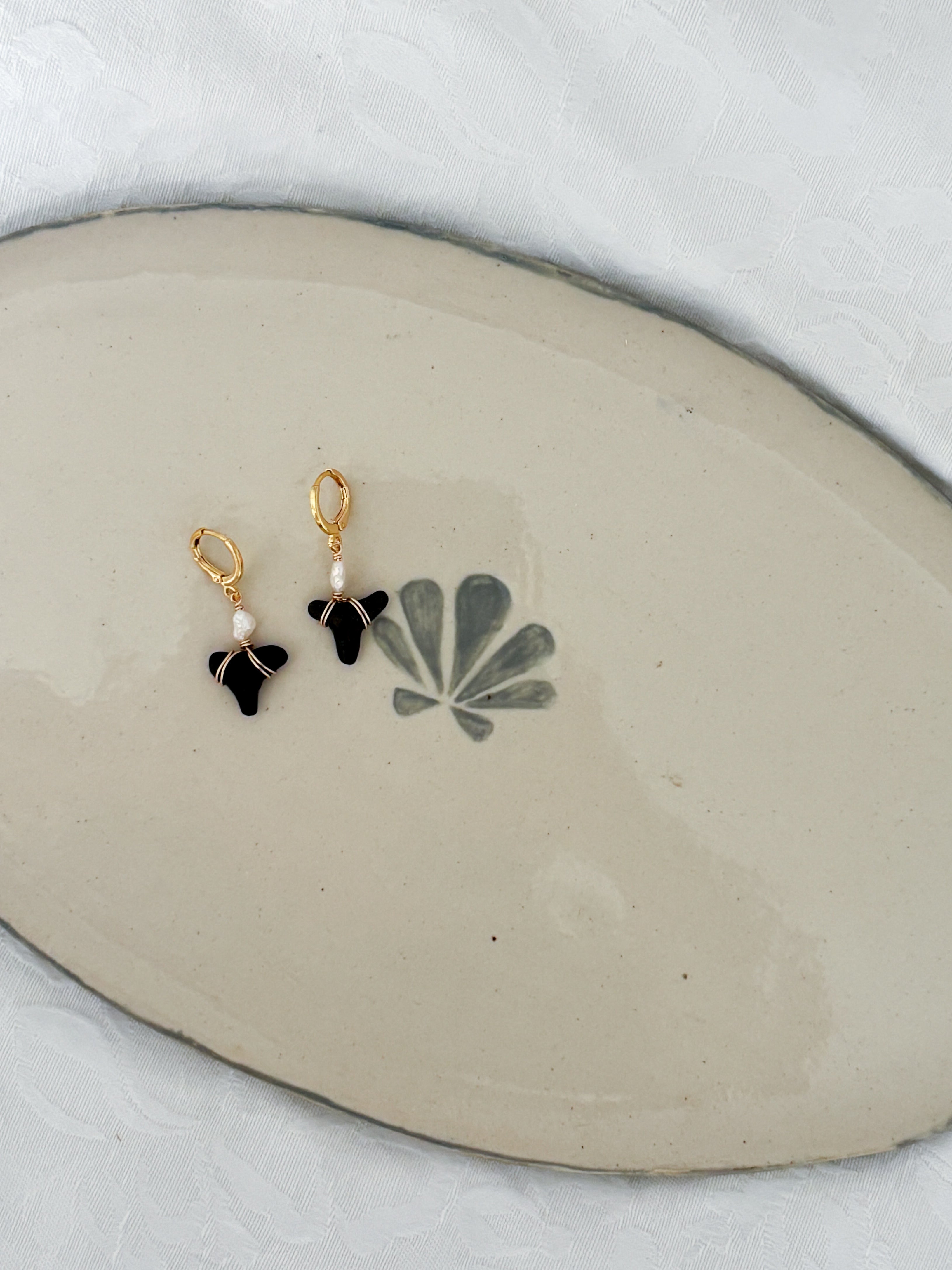 Shark Tooth Earrings
