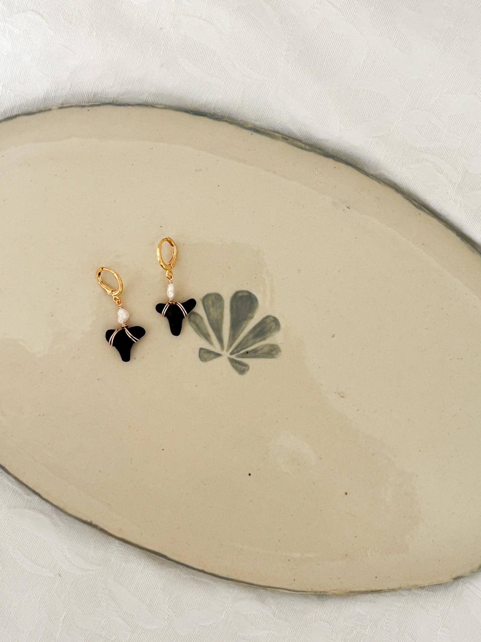 Shark Tooth Earrings
