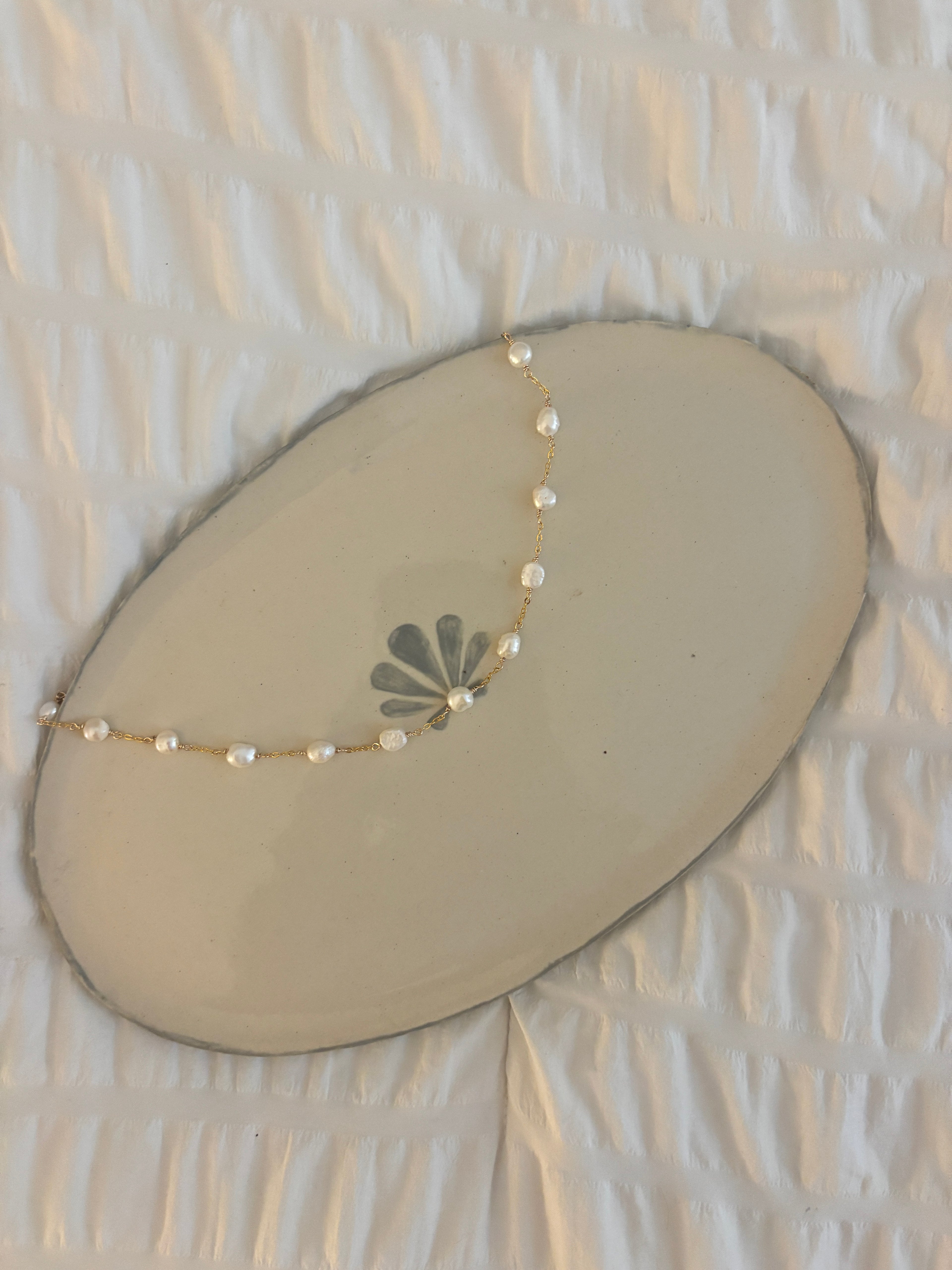 Pearl Chain Necklace